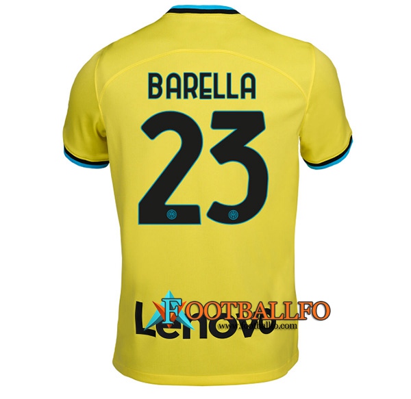 Camisetas De Futbol Inter Milan (BARELLA #23) 2022/2023 Tercera
