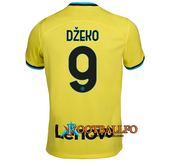 Camisetas De Futbol Inter Milan (DŽEKO #9) 2022/2023 Tercera