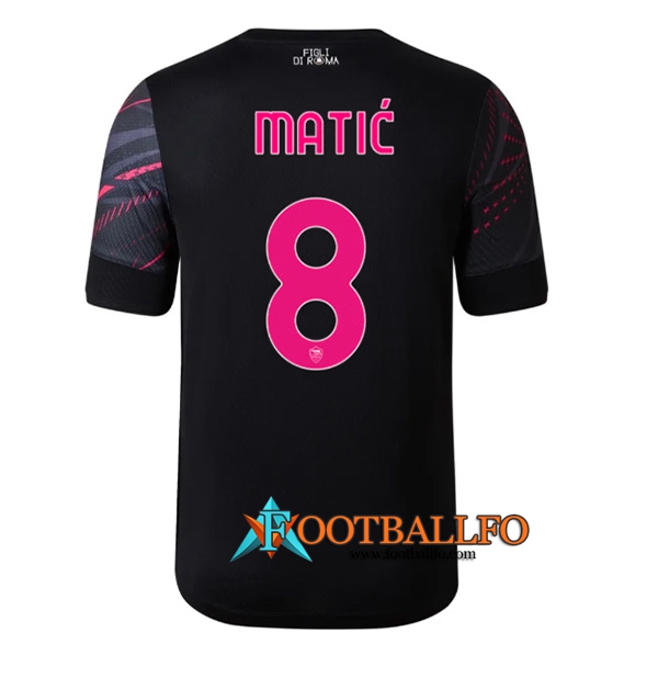 Camisetas De Futbol AS Roma (MATIĆ #8) 2022/2023 Tercera