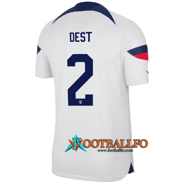 Camiseta Equipo Nacional Estados Unidos (DEST #2) 2022/2023 Primera