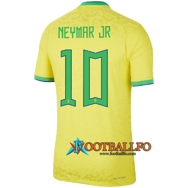 Camiseta Equipo Nacional Brasil (NEYMAR JR #10) 2022/2023 Primera