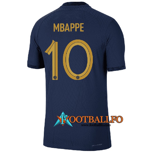 Camiseta Equipo Nacional Francia (MBAPPE #10) 2022/2023 Primera