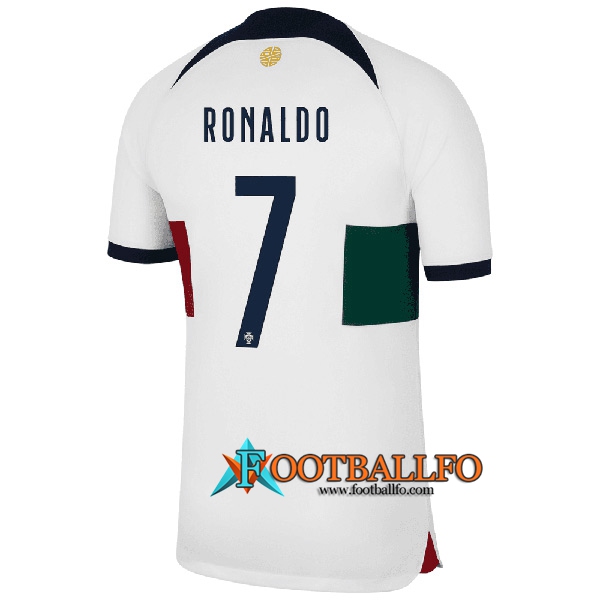 Camiseta Equipo Nacional Portugal (RONALDO #7) 2022/2023 Segunda
