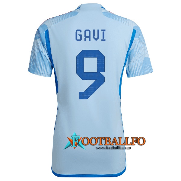 Camiseta Equipo Nacional España (GAVI #9) 2022/2023 Segunda