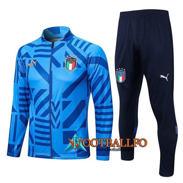 Chandal Equipos De Futbol - Chaqueta Italia Azul 2022/2023
