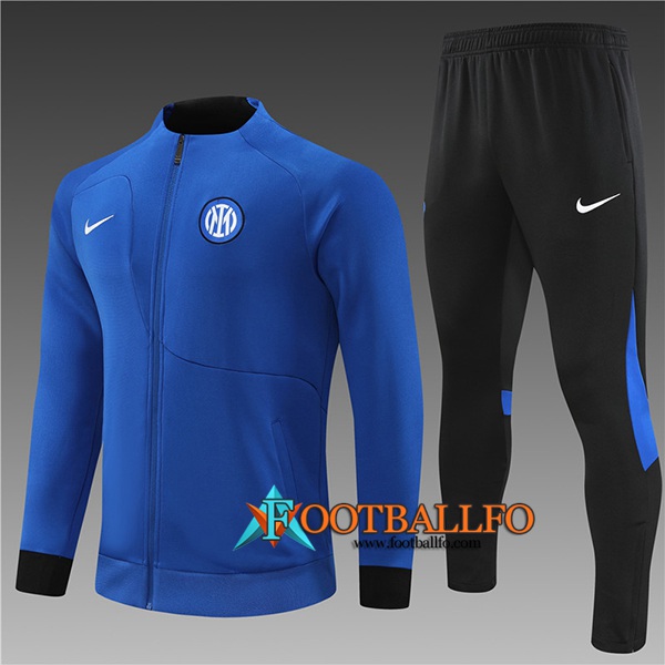 Chandal Equipos De Futbol - Chaqueta Inter Milan Enfant Azul 2022/2023
