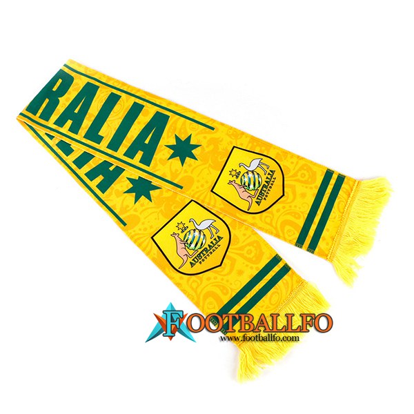 Nueva pañuelos Copa Del Mundo 2022 Australia Amarillo/Verde