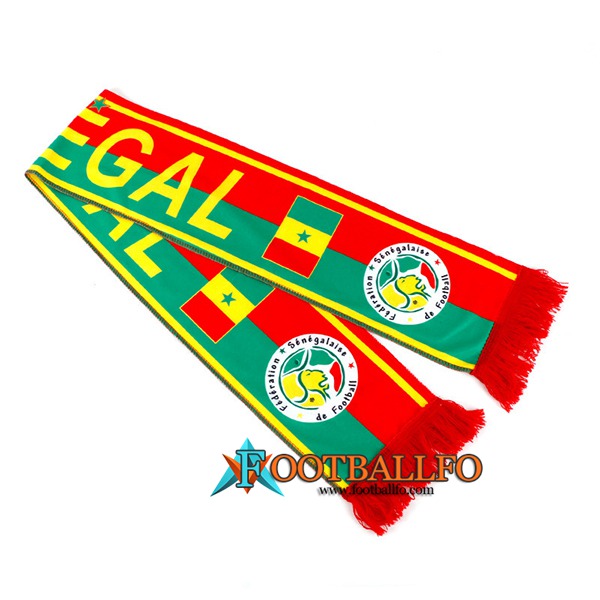 Nueva pañuelos Copa Del Mundo 2022 Sénégal Rojo/Amarillo/Verde