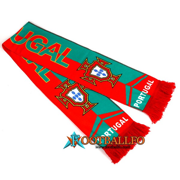 Nueva pañuelos Copa Del Mundo 2022 Portugal Rojo/Verde
