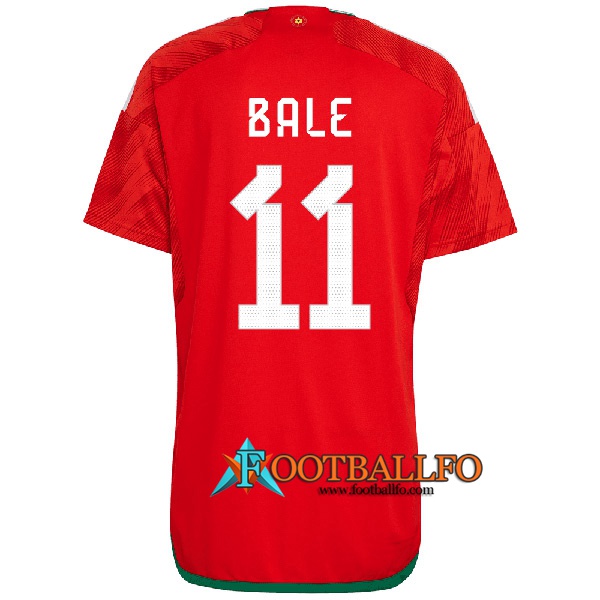 Camisetas De Futbol Gales (BALE #11) Copa Del Mundo 2022 Primera