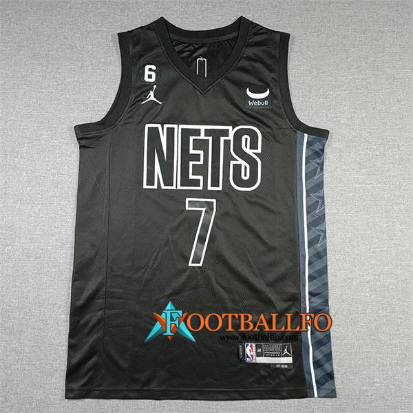 Camisetas Brooklyn Nets (TATUM #7) 2022/23 Negro