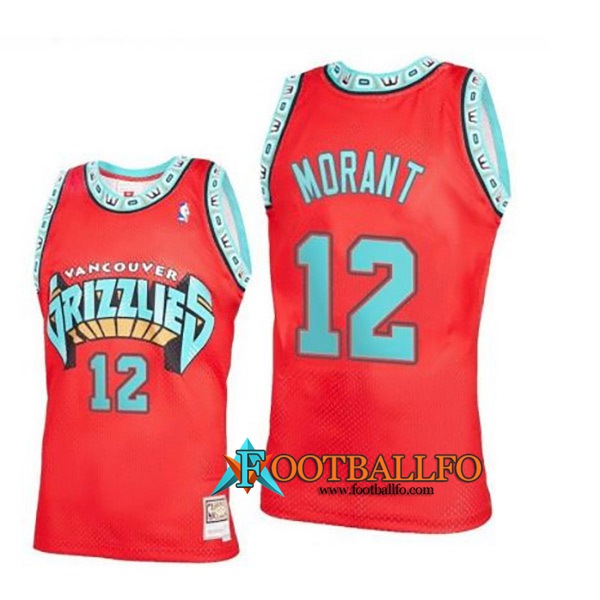 Camisetas Memphis Grizzlies (MORANT #12) 2022/23 Rojo