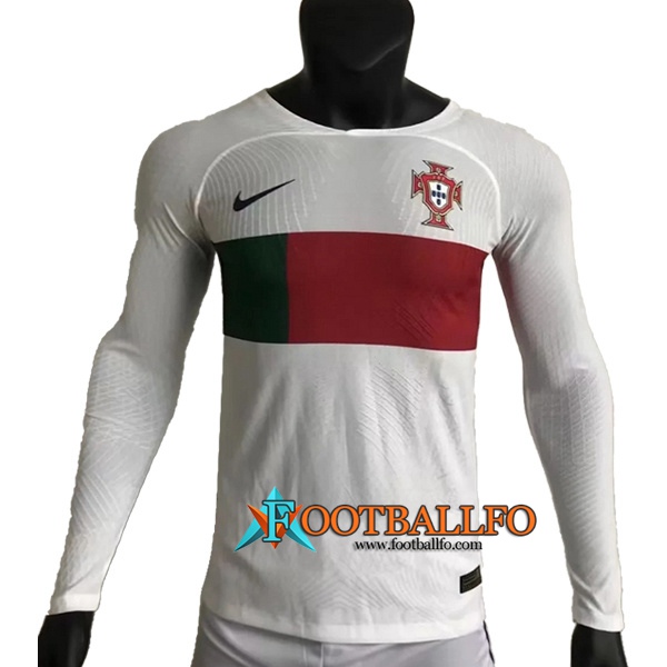 Nueva Camiseta Equipo Nacional Portugal Segunda Manga Larga 2022/2023