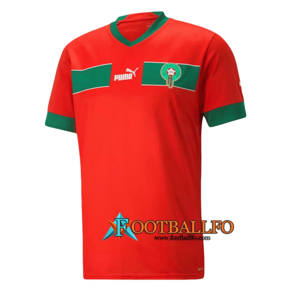 Camisetas De Futbol Marruecos Primera Copa Del Mundo 2022
