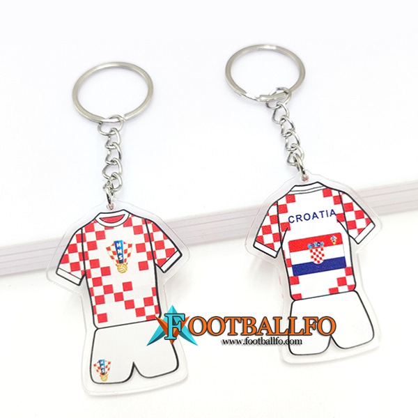 Nueva Titular de la clave Copa Del Mundo 2022 Croacia Blanco/Rojo