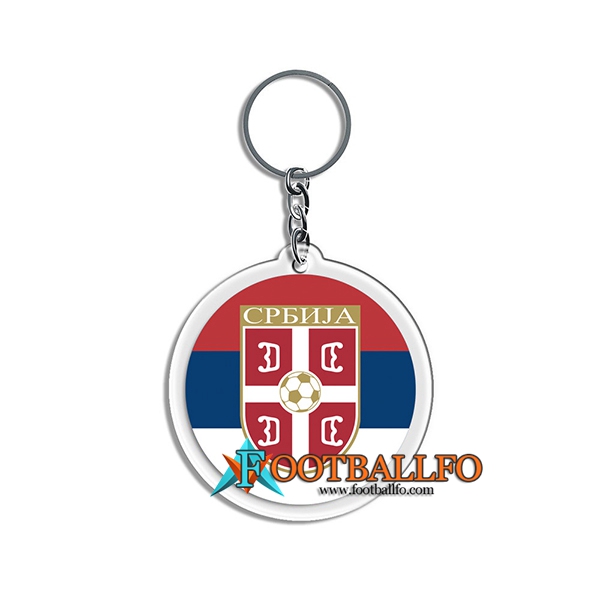 Nueva Titular de la clave Arrondir Copa Del Mundo 2022 Serbia Rojo/Blanco/Azul