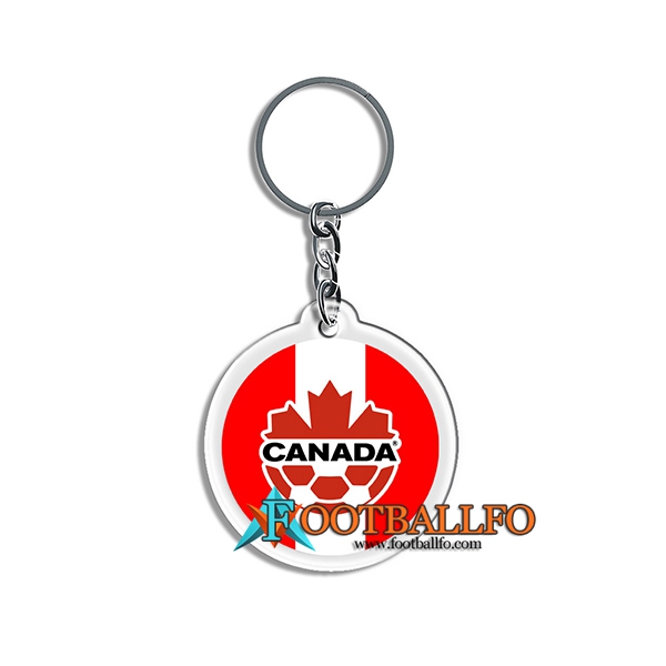 Nueva Titular de la clave Arrondir Copa Del Mundo 2022 Canada Blanco/Rojo