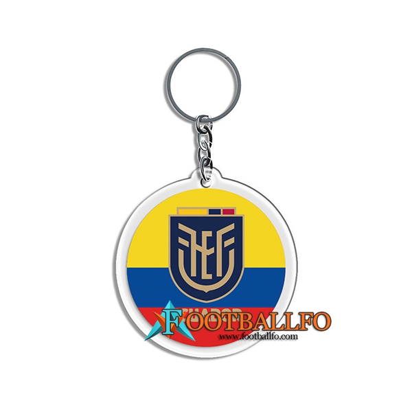 Nueva Titular de la clave Arrondir Copa Del Mundo 2022 Ecuador Amarillo/Azul/Rojo