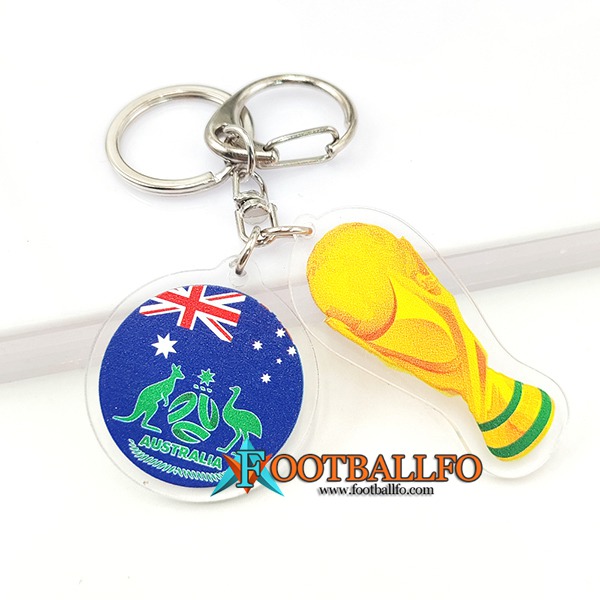 Nueva Titular de la clave Arrondir Copa Del Mundo 2022 + Australia Azul