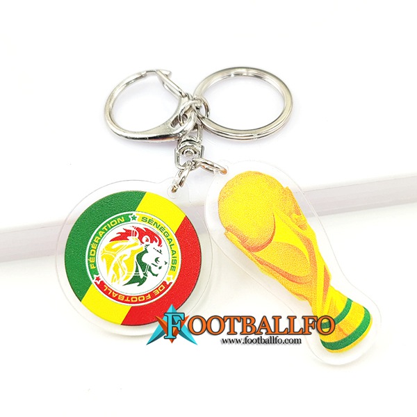 Nueva Titular de la clave Arrondir Copa Del Mundo 2022 + Senegal Verde/Amarillo/Rojo