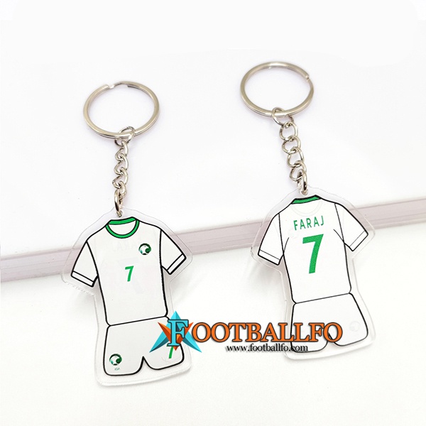Nueva Titular de la clave Copa Del Mundo 2022 Arabia Saudita (FARAJ) Blanco