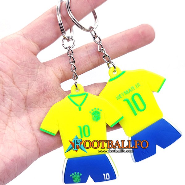 Nouvelle Titular de la clave Copa Del Mundo 2022 Brasil (NEYMAR JR) Amarillo