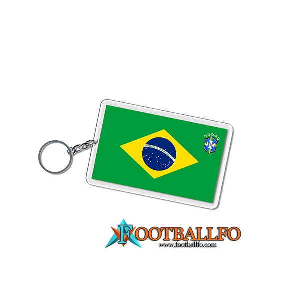 Nueva Titular de la clave Carré Copa Del Mundo 2022 Brasil Verde