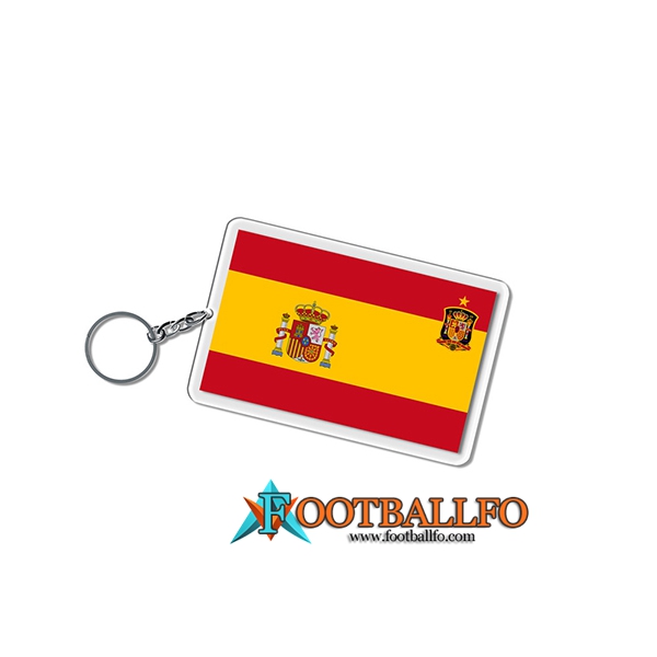 Nueva Titular de la clave Carré Copa Del Mundo 2022 España Amarillo/Rojo