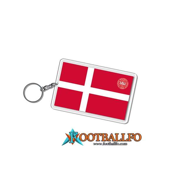 Nueva Titular de la clave Carré Copa Del Mundo 2022 Dinamarca Rojo/Blanco