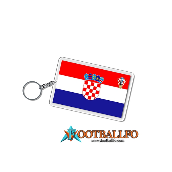 Nueva Titular de la clave Carré Copa Del Mundo 2022 Croacia Rojo/Blanco/Azul