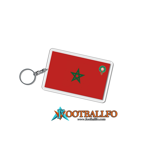 Nueva Titular de la clave Carré Copa Del Mundo 2022 Marruecos Rojo