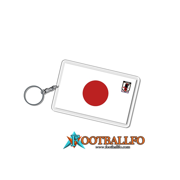 Nueva Titular de la clave Carré Copa Del Mundo 2022 Japon Blanco/Rojo