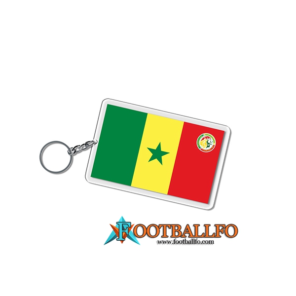 Nueva Titular de la clave Carré Copa Del Mundo 2022 Senegal Verde/Amarillo/Rojo