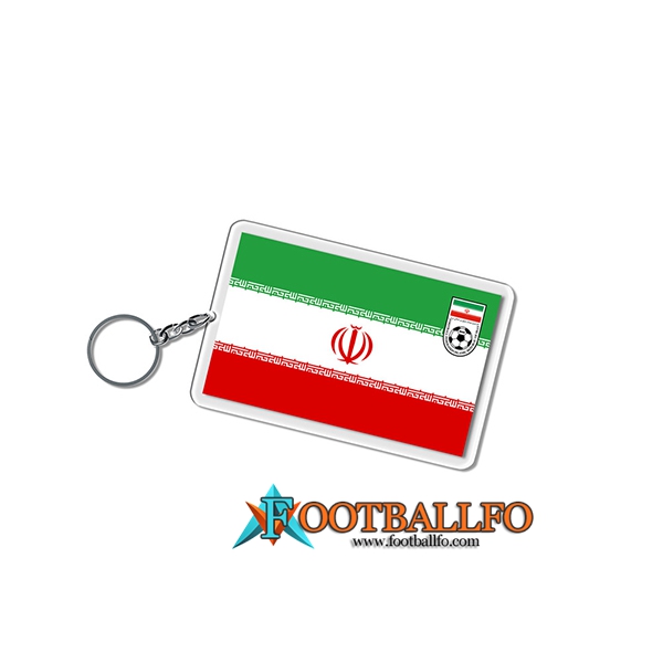 Nueva Titular de la clave Carré Copa Del Mundo 2022 L'Iran Verde/Blanco/Rojo