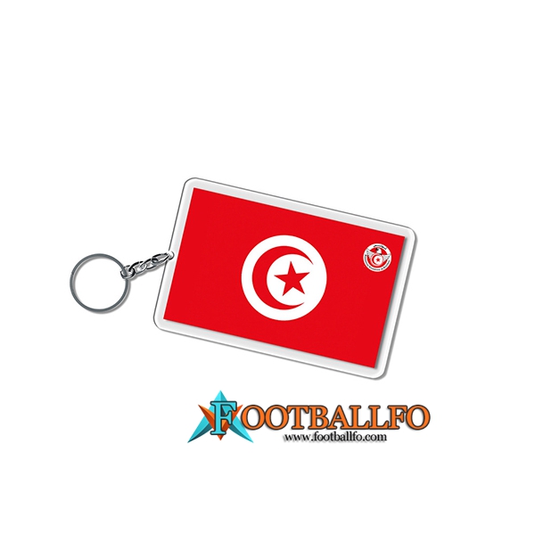 Nueva Titular de la clave Carré Copa Del Mundo 2022 Túnez Rojo/Blanco