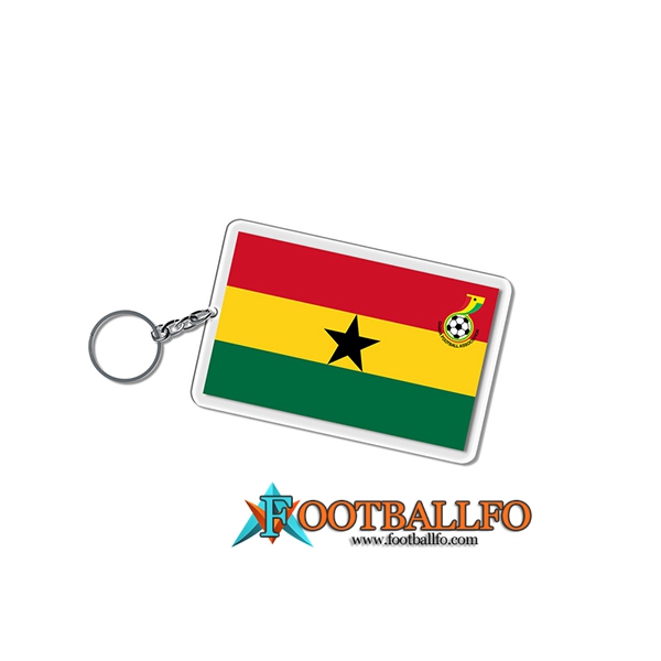 Nueva Titular de la clave Carré Copa Del Mundo 2022 Ghana Rojo/Amarillo/Verde