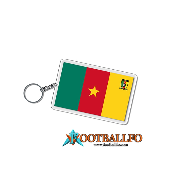 Nueva Titular de la clave Carré Copa Del Mundo 2022 Camerún Verde/Rojo/Amarillo