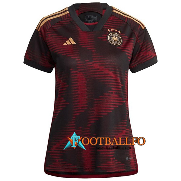 Camisetas De Futbol Alemania Mujer Segunda Copa Del Mundo 2022