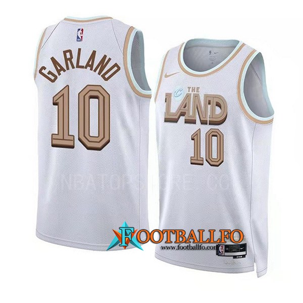 Camisetas Cleveland Cavaliers (GARLAND #10) 2022/23 Blanco
