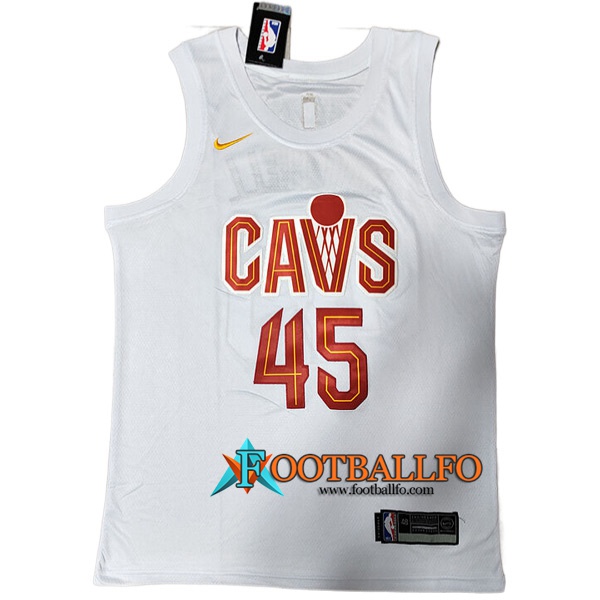 Camisetas Cleveland Cavaliers (MITCHELL #45) 2022/23 Blanco