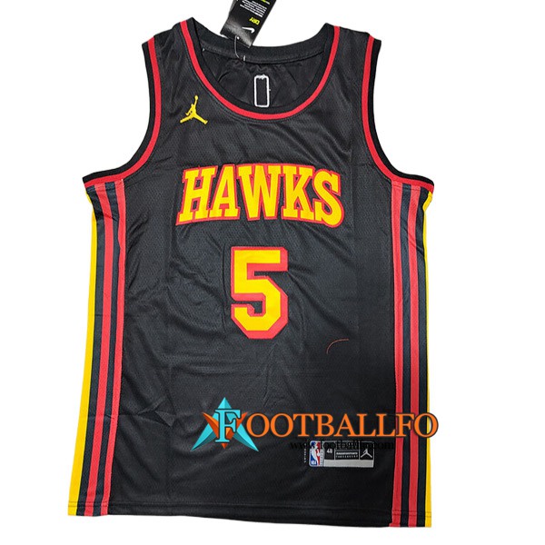 Camisetas Atlanta Hawks (MURRAY #5) 2022/23 Negro