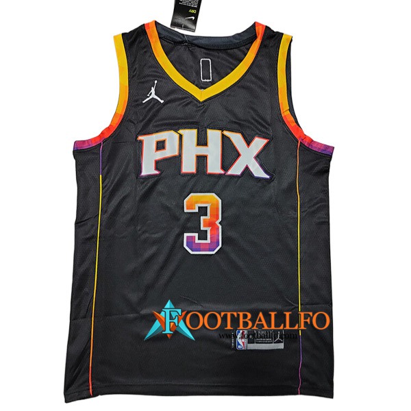 Camisetas Phoenix Suns (PAUL #3) 2022/23 Negro