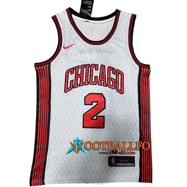 Camisetas Chicago Bulls (BALL #7) 2022/23 Blanco