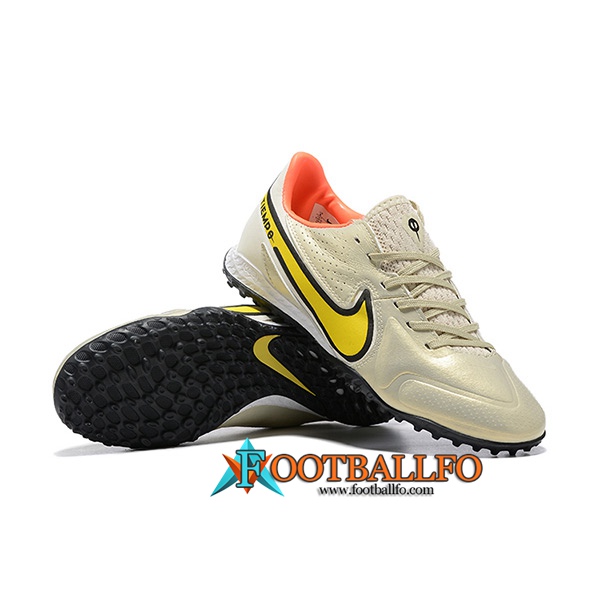 Nike Botas De Fútbol Tiempo Legend 9 TF Dorado