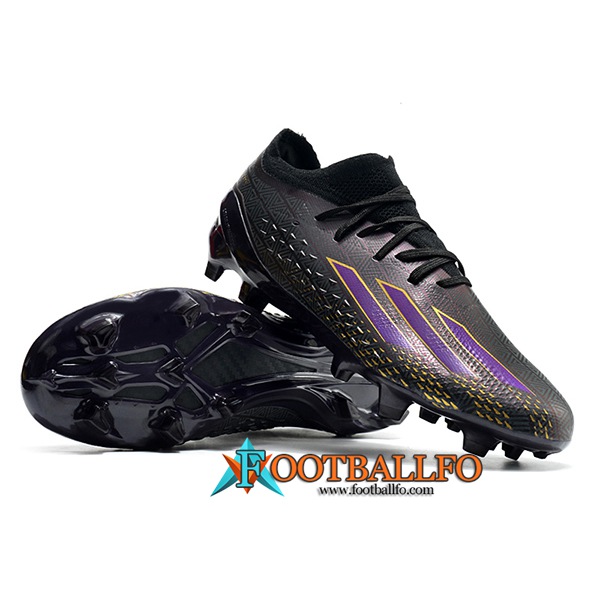Adidas Botas De Fútbol X Speedportal .1 2022 World Cup Boots FG Negro/Violeta