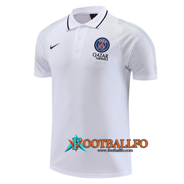 Camiseta Polo PSG Blanco 2022/2023 -02