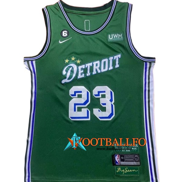 Camisetas Detroit Pistons (IVEY#23) 2022/23 Verde