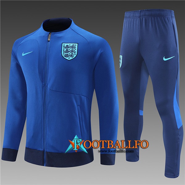 Chandal Equipos De Futbol - Chaqueta Inglaterra Ninos Azul 2022/2023