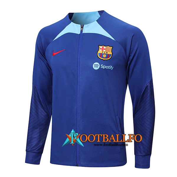 Chaquetas Futbol FC Barcelona Azul marino 2022/2023