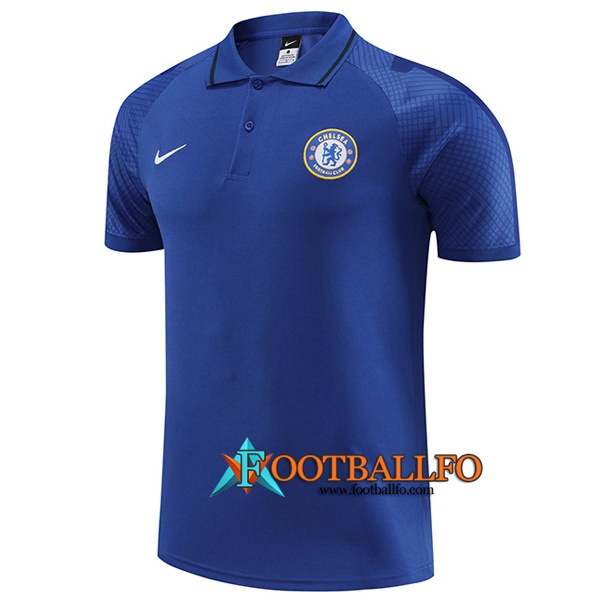 Camiseta Polo FC Chelsea Azul 2022/2023 -02